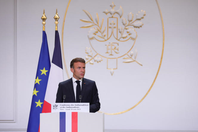 Tổng thống Pháp Macron cảnh báo sự suy yếu của châu Âu (29/8/2023)